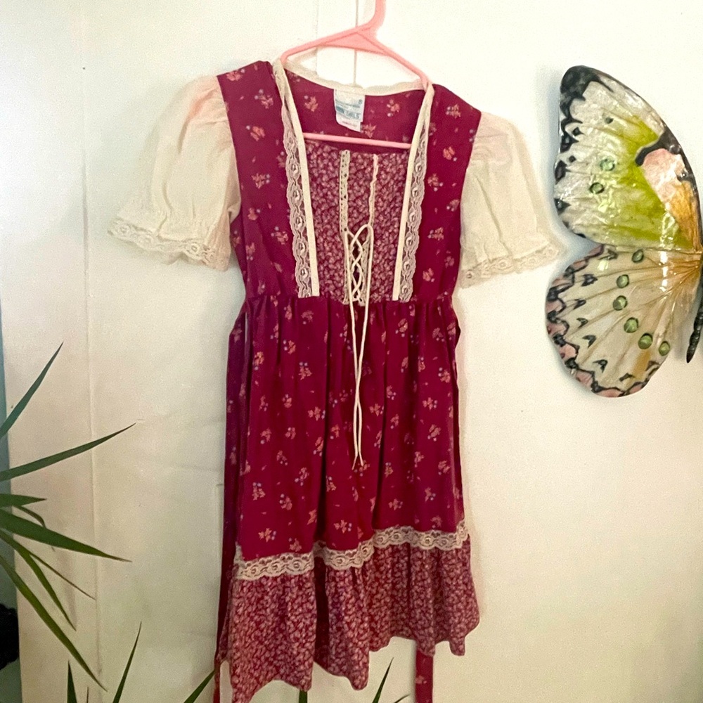 Vintage dress little girls size 8